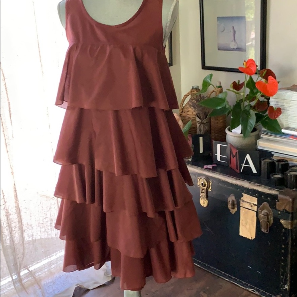 Cordelia tiered summer dress.